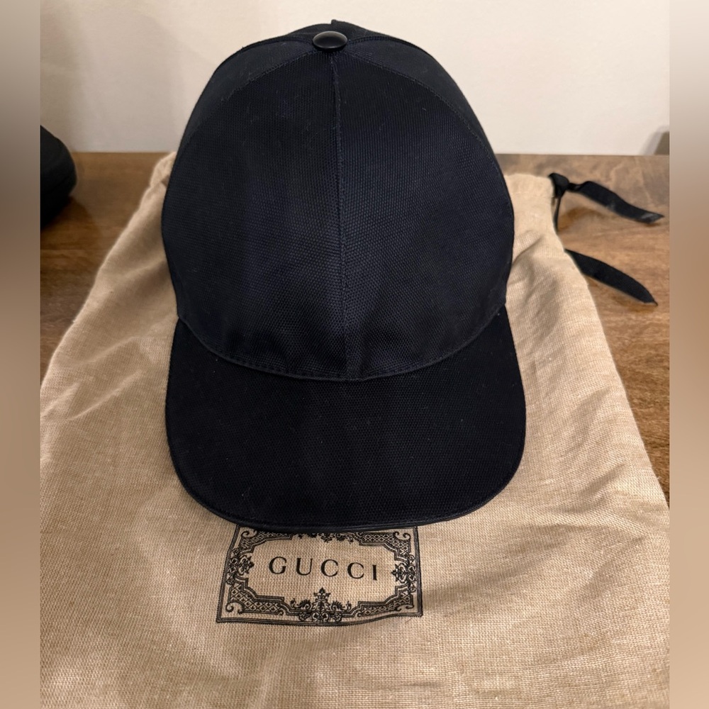 Gucci Black Baseball Cap